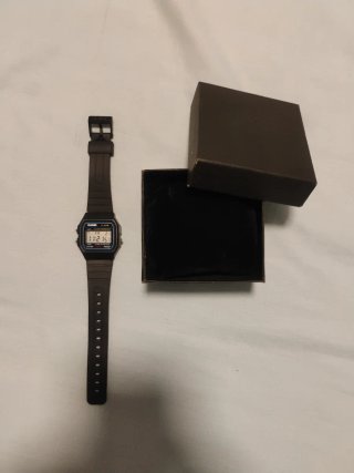 Casio F-91W Reloj Digital Negro