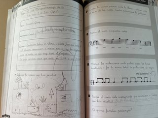 Quadern música. Educació segon primària.