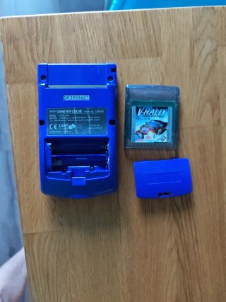 Nintendo Game Boy Color Morada + V-Rally