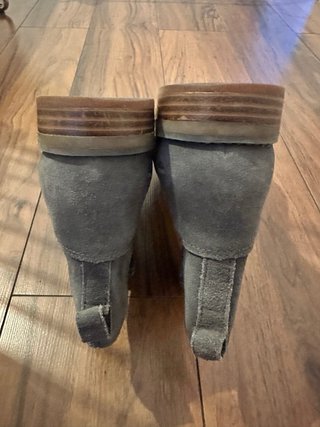 Botas Timberland grises de piel