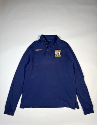 Polo Ralph Lauren Manga Larga Azul