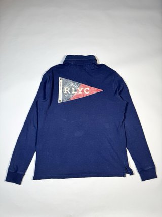 Polo Ralph Lauren Manga Larga Azul