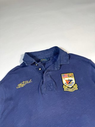 Polo Ralph Lauren Manga Larga Azul