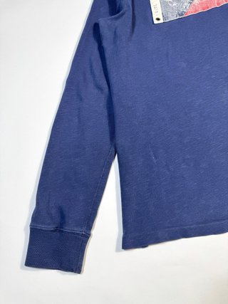Polo Ralph Lauren Manga Larga Azul