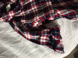 Camisa vestido de cuadros para bebé