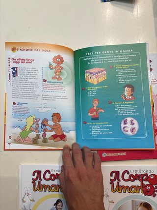Collezione 6 libri “Esplorando il Corpo Umano”