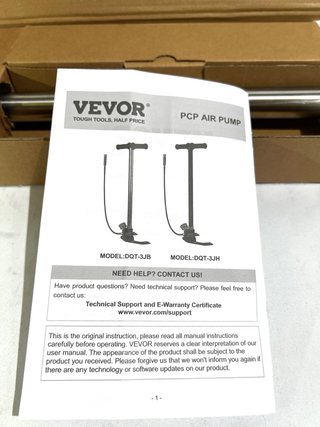 Bomba de pie VEVOR PCP Air Pump