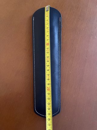 Funda de piel para abanico