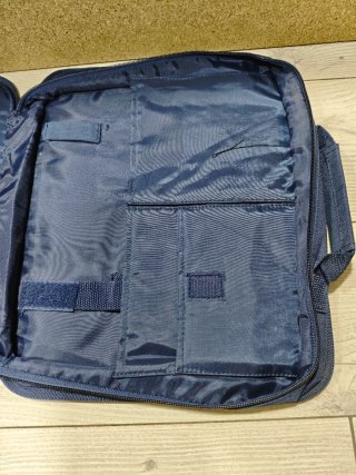 Maletín funda para portátil azul