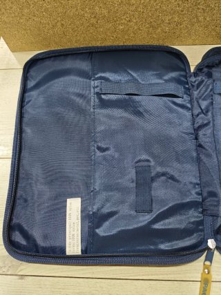 Maletín funda para portátil azul