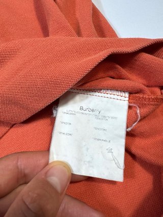 Burberry London Pocket Polo Shirt 2000s Vintage