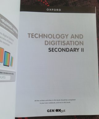 Technology & Digitisation II ESO. Student's boo...