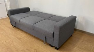 Sofá Cama Gris 3 Plazas
