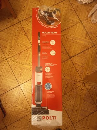 Aspiradora y fregona al vapor