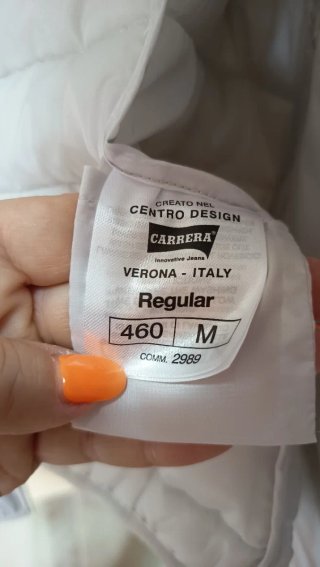 Piumino leggero donna bianco