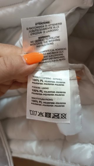 Piumino leggero donna bianco