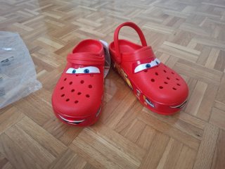 Crocs Rayo McQueen con Luces Talla 27/28