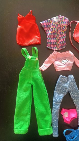Lote Ropa Muñeca Barbie