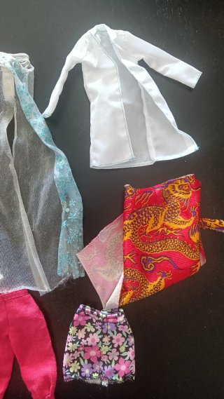 Lote Ropa Muñeca Barbie