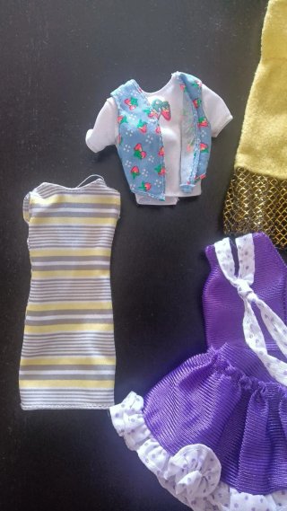 Lote Ropa Muñeca Barbie