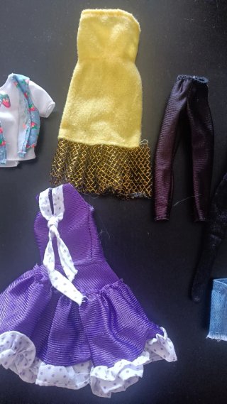 Lote Ropa Muñeca Barbie