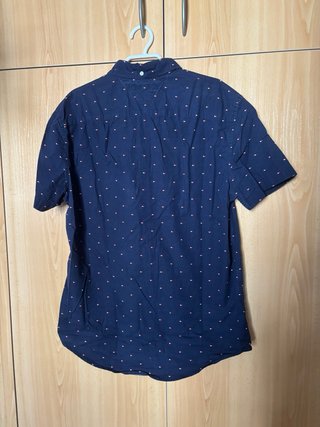 Camisa Tommy Hilfiger azul estampada