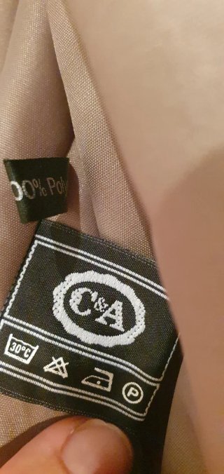 Gabardina vintage beige