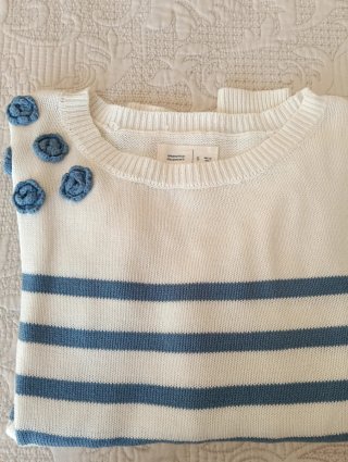 Jersey marinero Springfield flores S Nuevo