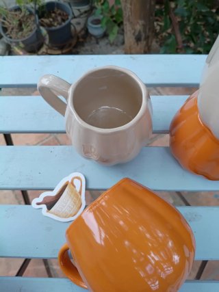 Set 4 Tazze Pumpkin Spice Latte