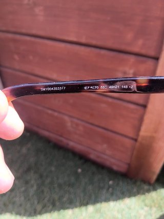 Gafas de Sol Zegna E7 0270 Marrón Tortuga