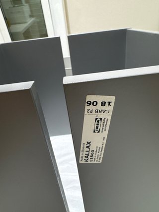 Organizzatore Kallax grigio