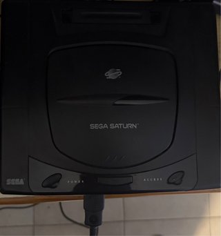 Consola Sega Saturn Negra