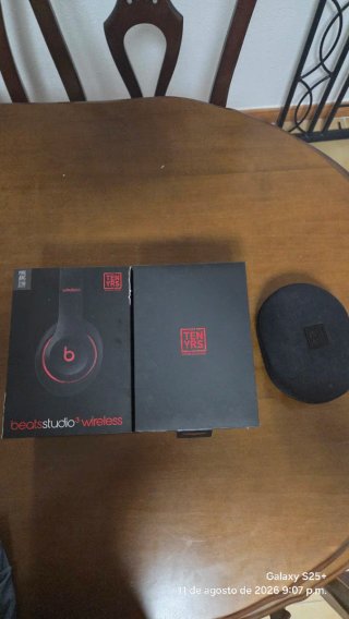 Audífonos Beats Studio 3 Wireless Negros/Rojos