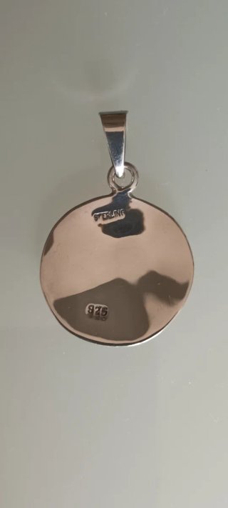 Pendente Prata Vintage Nativo Americano Urso