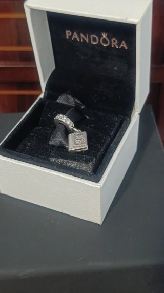 Charm Pandora Libro Best Wishes Plata