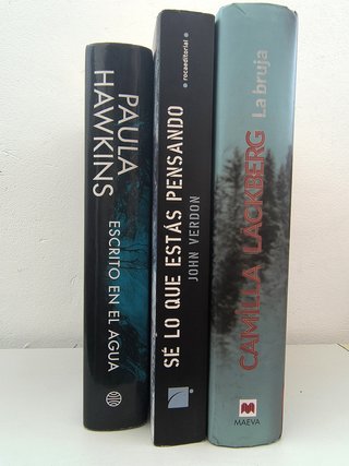Pack 3 Libros | Läckberg Verdon Hawkins