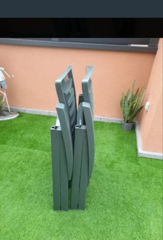Silla tumbona plegable jardín