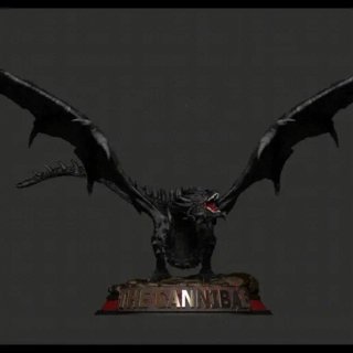 Dragón Vermithor 3D