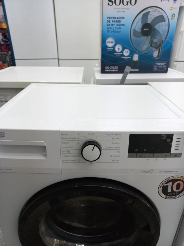 LAVADORA BEKO  GARANTIA TRANSPORTE