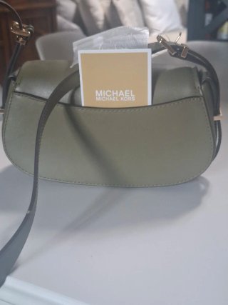 Bandolera Michael Kors Lydia-Safari Green