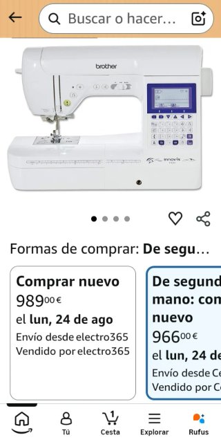 Máquina de coser Brother Innovis F420