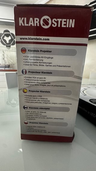 Proyector Klarstein Blanco