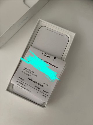 iPhone 15 128GB Blanco con Garantía