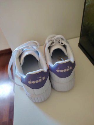 Scarpe da tennis Diadora donna bianche e rosa
