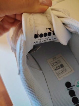 Scarpe da tennis Diadora donna bianche e rosa