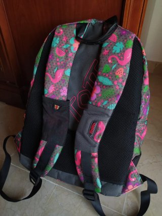 Mochila Totto Estampado Floral