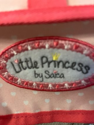 Cochecito de muñecas rosa Little Princess