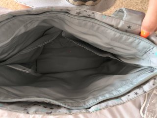 Bolso Tuc-Tuc Carro Estrellas Gris