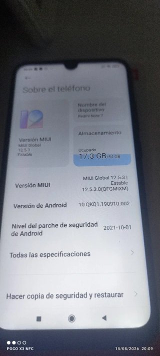 redmi note 7 .