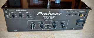 Pioneer DJM-707 Battle Mixer Vintage – Customizada